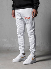 White NASA Sweatpants