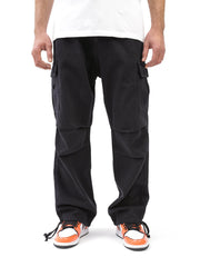 Casual Black Cargo Pants