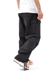 Casual Black Cargo Pants