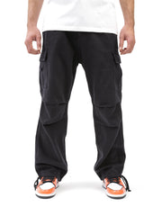 Casual Black Cargo Pants