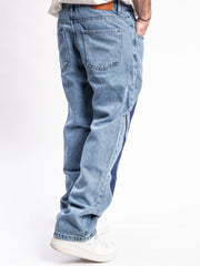 Tribal Patched Jeans