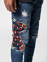 Red Snake Jeans