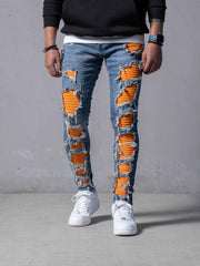 Orange Attack Denim