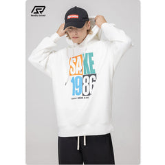 RS Letter printing Hoodies