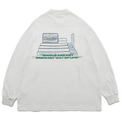 SMKLIFE Letter Printing Sweatshirts