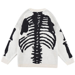 WOD Street fashion brand loose knitted Sweater