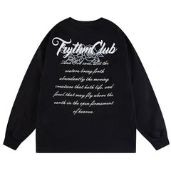 SMKLIFE Portrait Print Sweatshirts