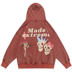 TIFO Skull Printing Hoodie