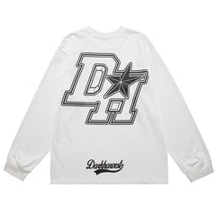 WOD Letter Printing Sweatshirts