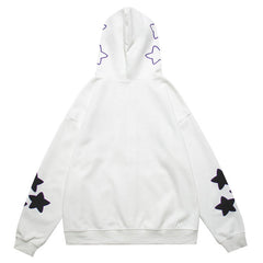 TIFO Star Letter Print Hoodie