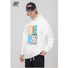 RS Letter printing Hoodies