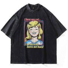 TKPA American retro hip-hop portrait t-shirts