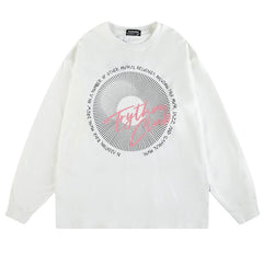 SMKLIFE Letter Printing Sweatshirts